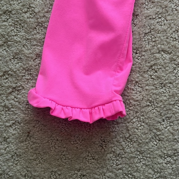 NWT Lilly Pulitzer Luxletic hot pink collared shirt - Picture 5 of 5